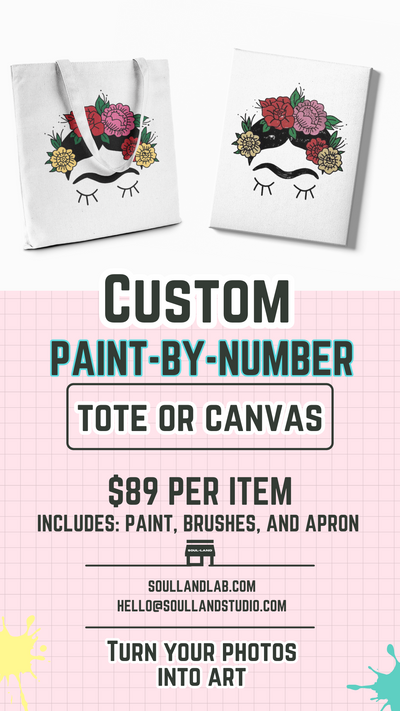 Custom Paint-By-Number Kit - Soulland Lab
