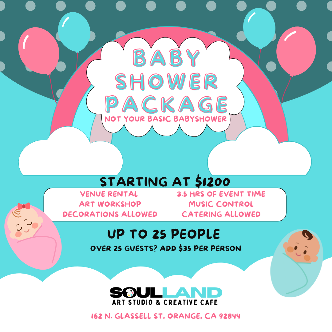 🍼 Baby Shower Bash Package (Soulland Style)