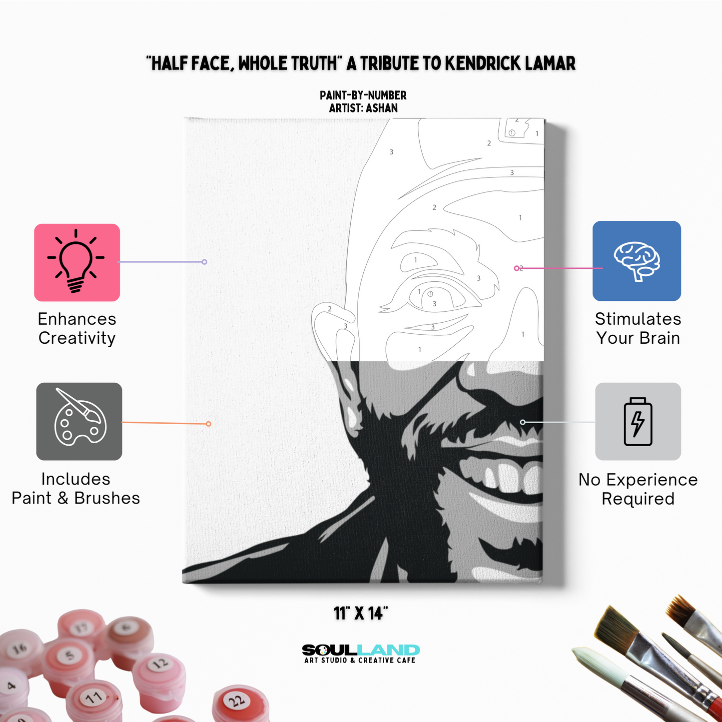 "Half Face, Whole Truth" A Tribute to Kendrick Lamar