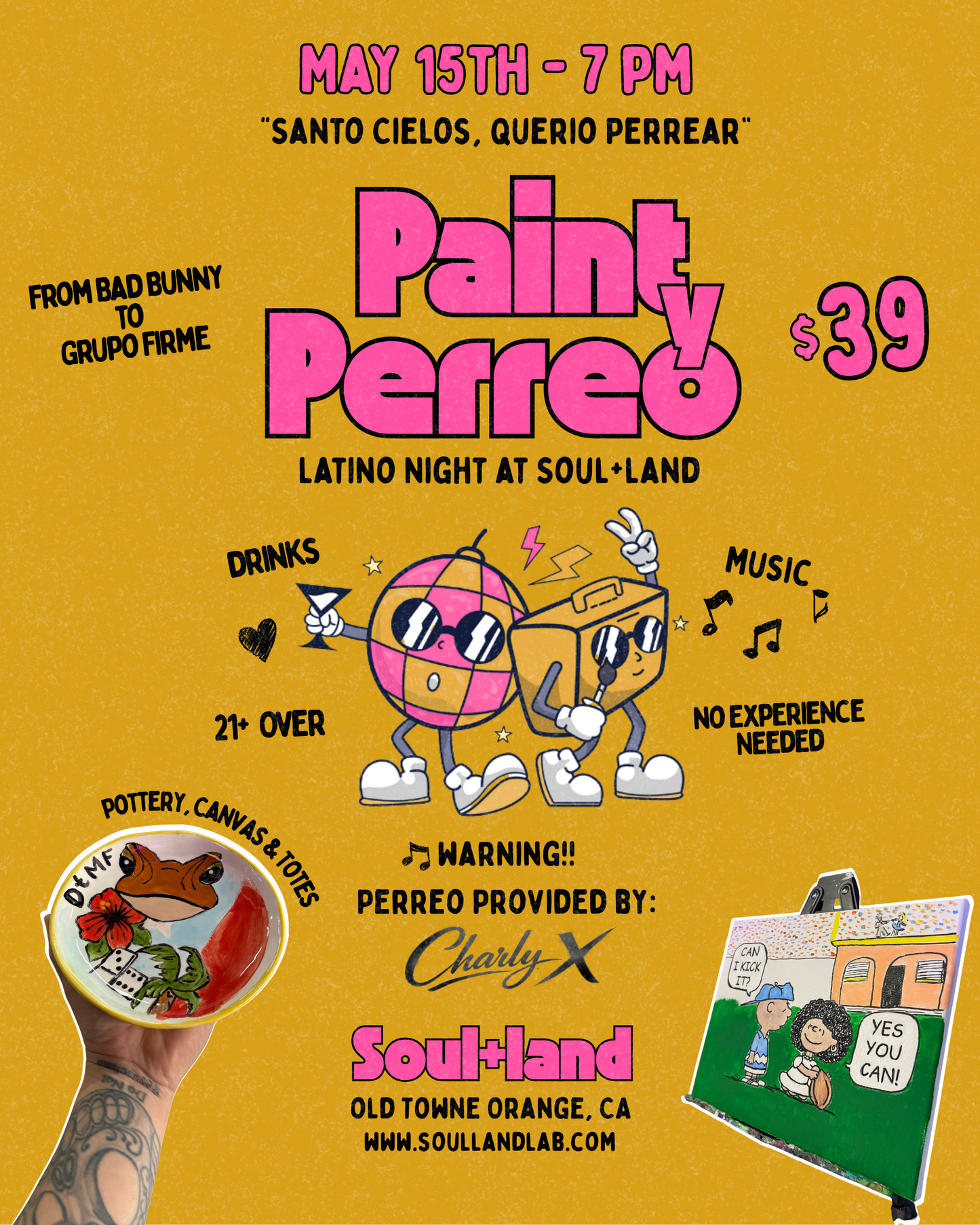 Paint Y Perreo - May 15th 7pm