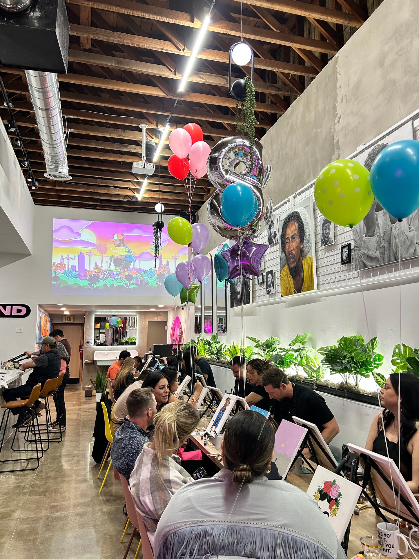 people having a event in old towne orange