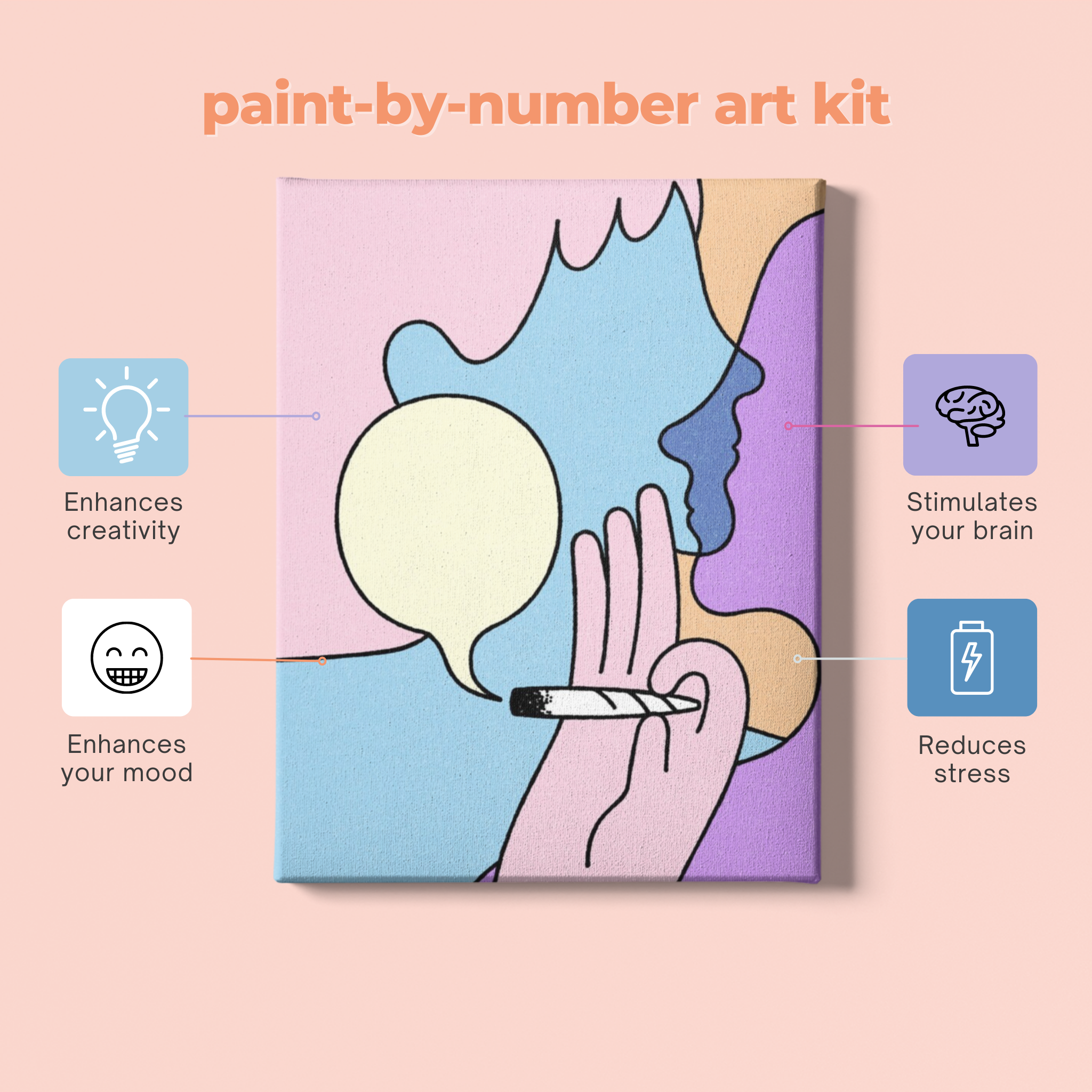 ZAZA Paint by Number Kit