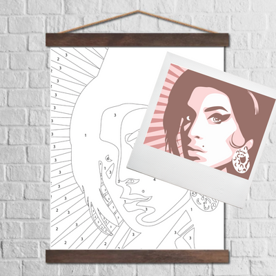 Our paint by number kits are easy, fun, and memorable. Comes with everything you need to paint like a real Picasso. From brushes, to paint, to a custom hanging frame made here in the USA.