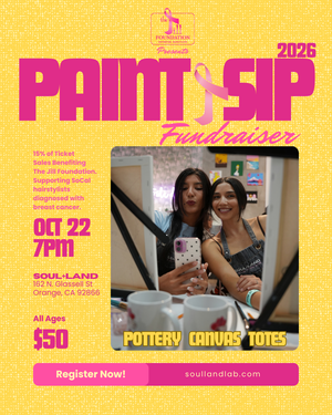 Paint & Sip Fundraiser for The Jill Foundation | October 22