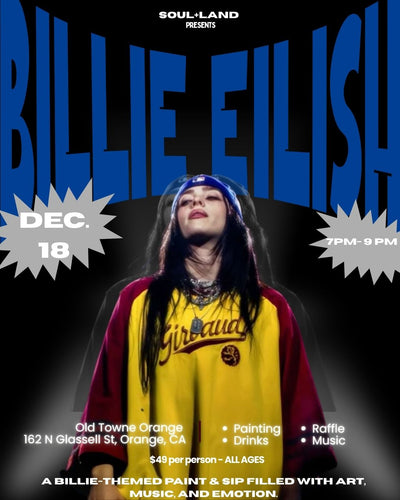 Billie Eilish Paint & Sip Night | December 18