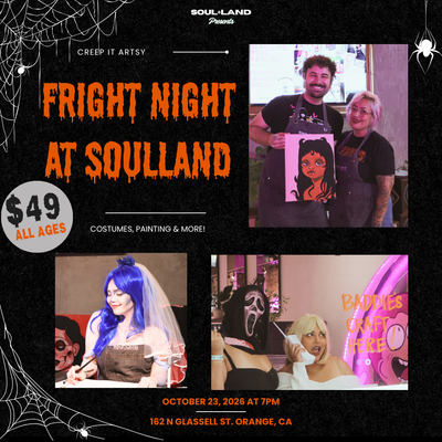 Fright Night at Soulland - October 23 - 7pm