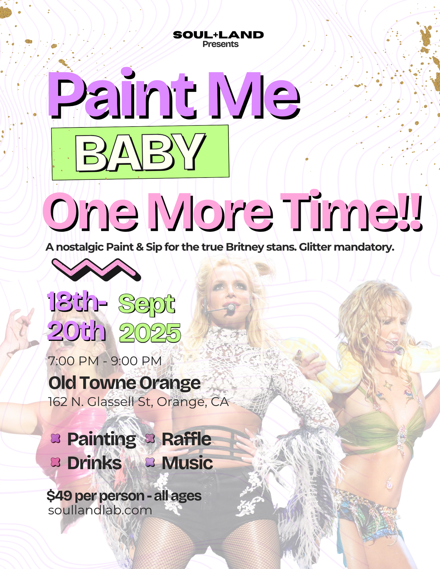 🎤 2000s Britney Night: Paint Me Baby One More Time