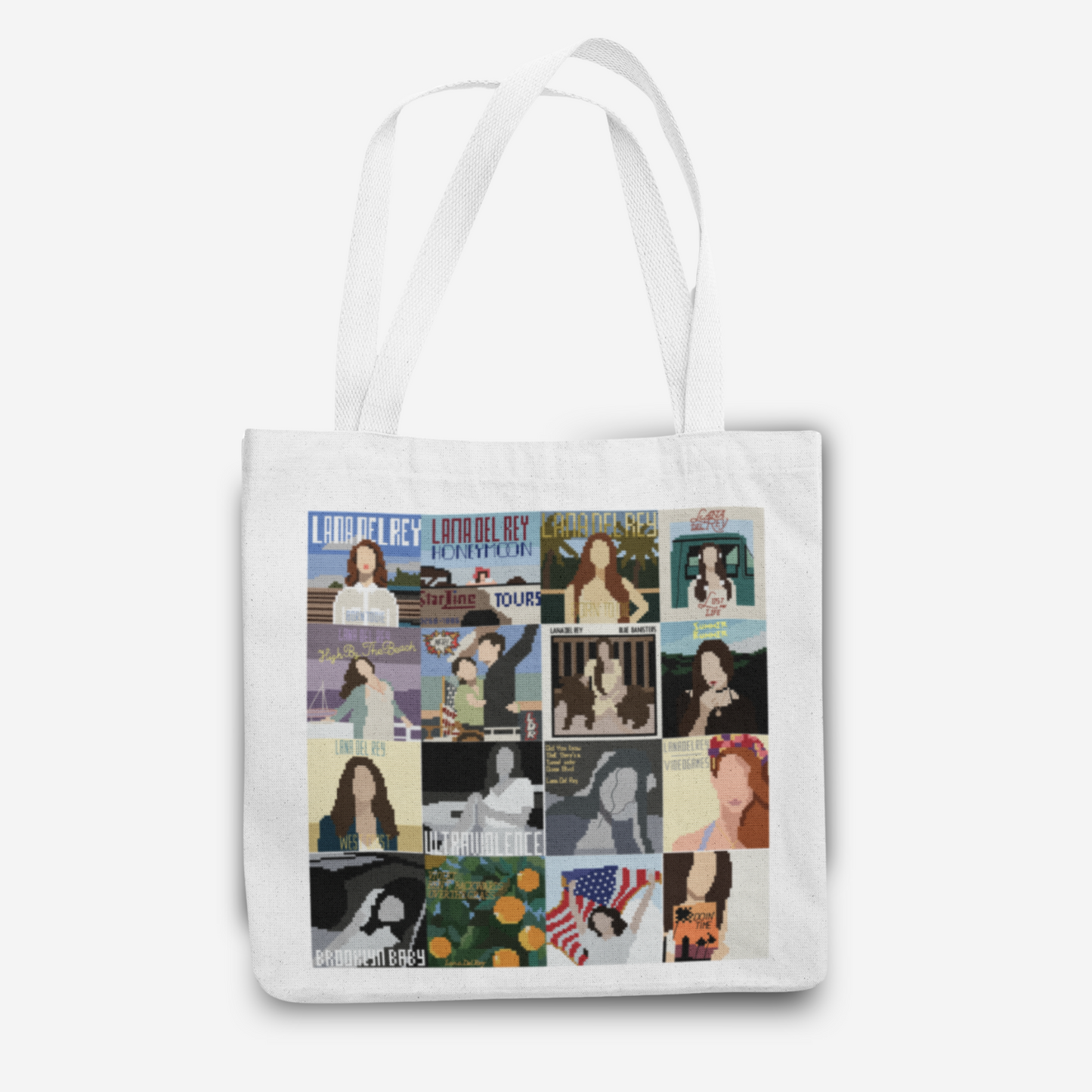 Lana Del Crochet 🖤 Indie Pixel Tote
