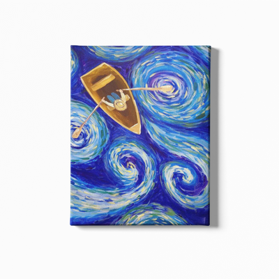 starry lake art