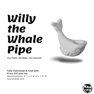 Willy the Whale Pipe - Soulland Lab