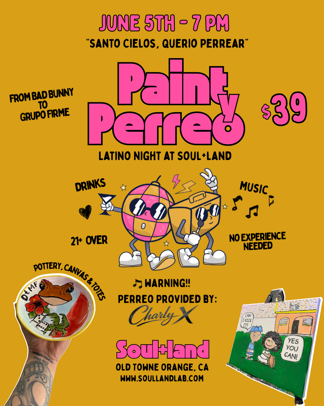Paint Y Perreo - June 5th - 7pm