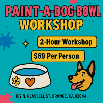 Paint a Dog Bowl Workshop