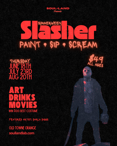 🔪 Summerween: Slasher Paint & Sip