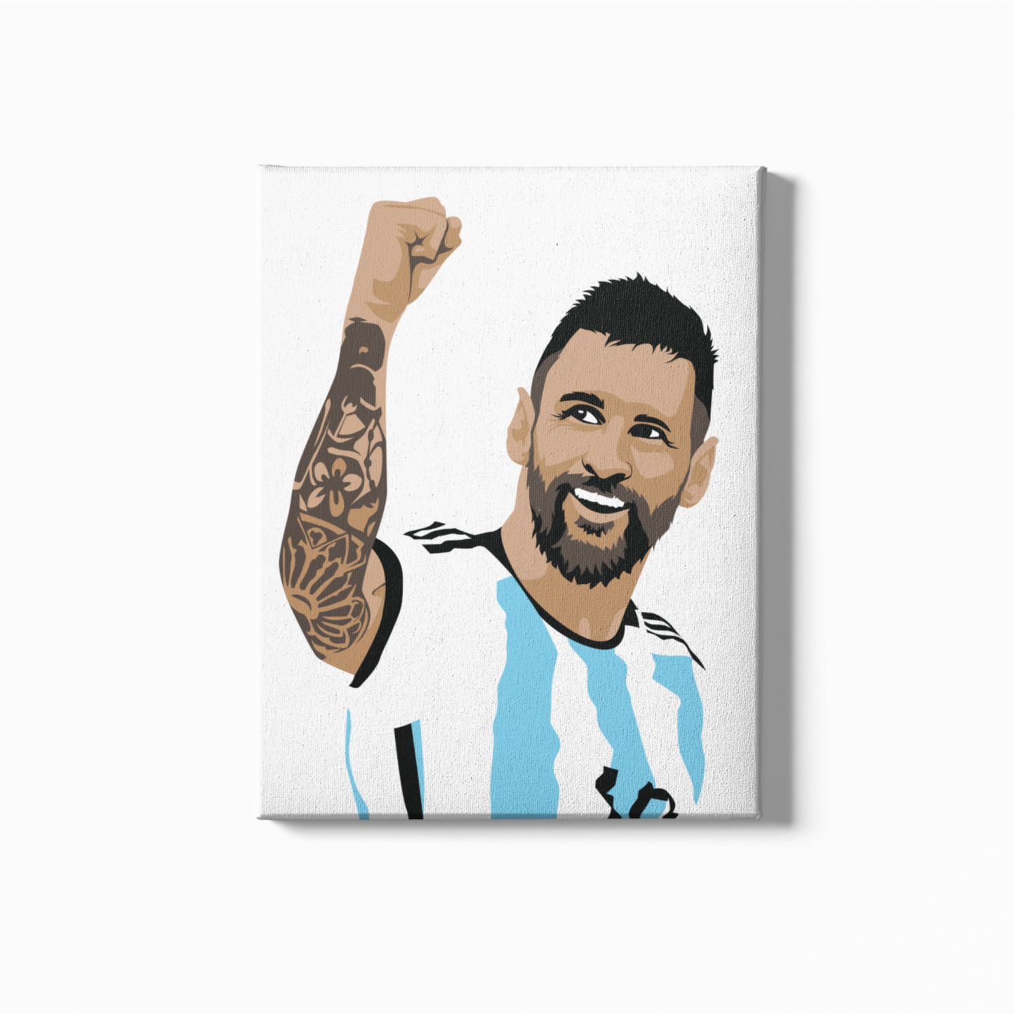 messi tribute art paint kit