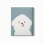 Paint-by-Number Art Kit - "Crusty White Dog"