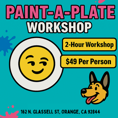 Paint a Plate Workshop