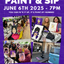 Prince Tribute Paint & Sip – June 6th