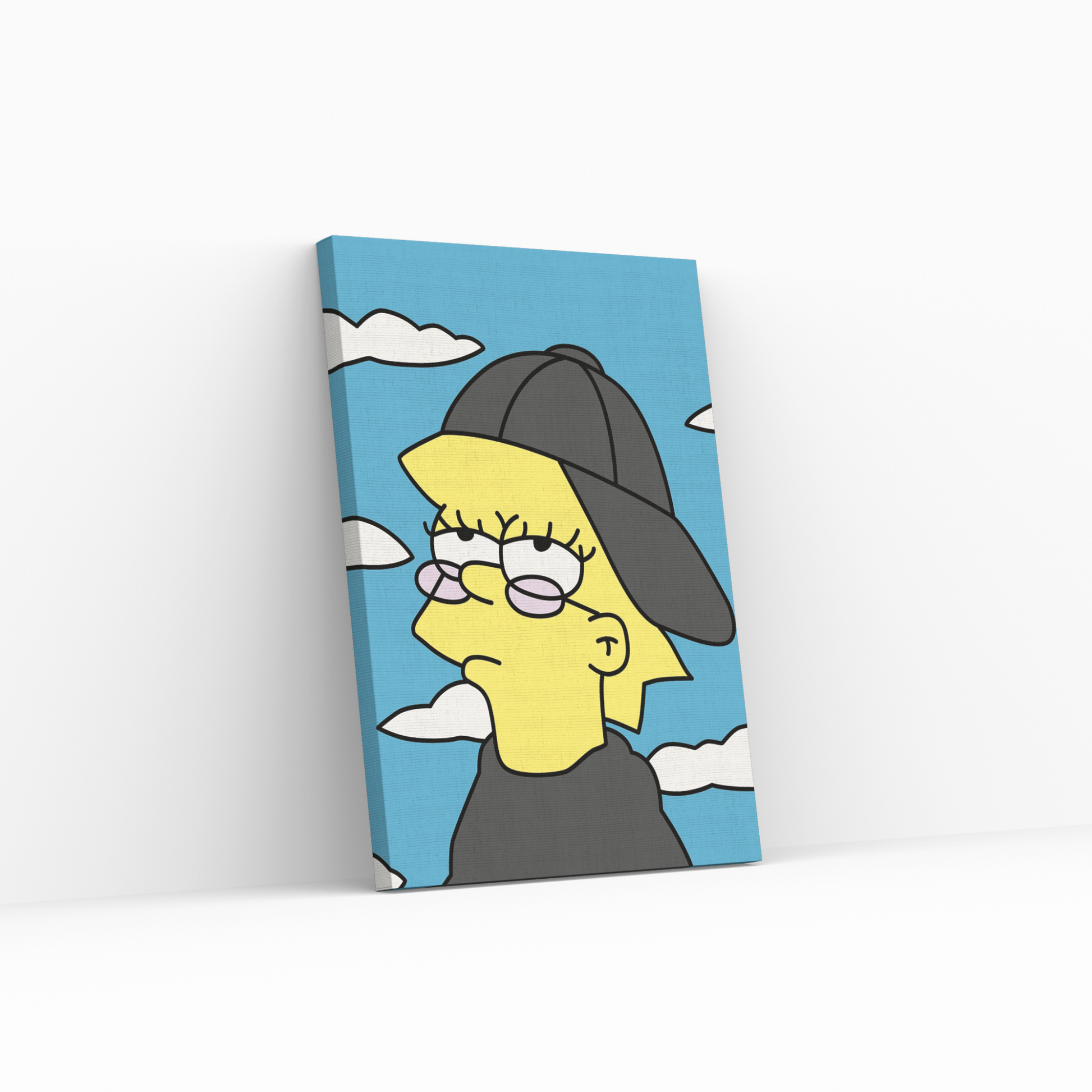 Minimalist art the simpsons