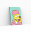 11 inches by 14 inches bart simpsons art kit